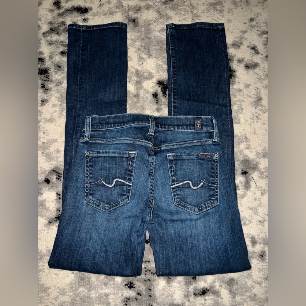 7famk straight leg jeans